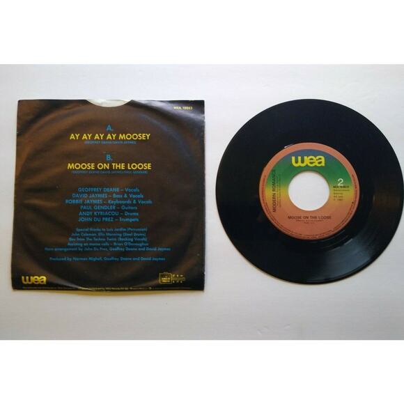 Modern Romance Ay Ay Ay Ay Moosey 7" Vinyl Record Synth-Pop 1981 Netherlands - Picture 2 of 3